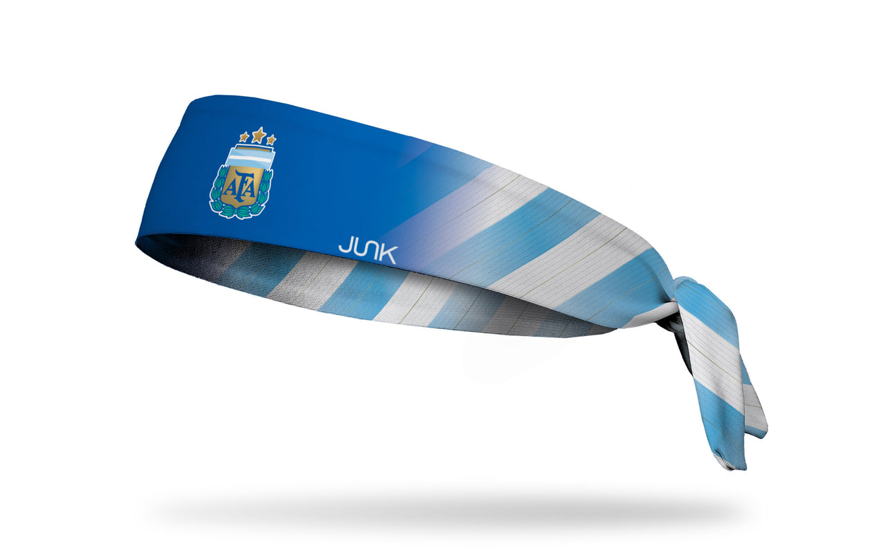 Argentine Football Association: Gradient Flex Tie Headband