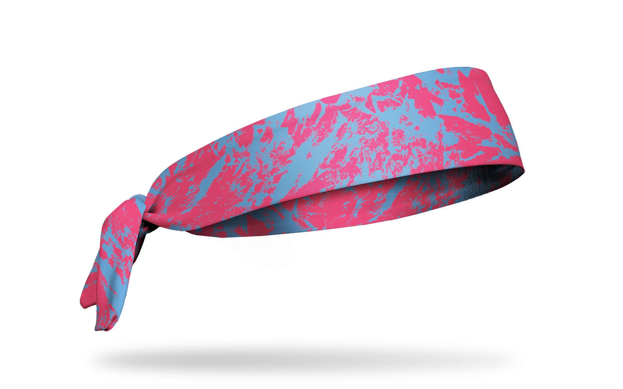 Bubblegum Blue Flex Tie Headband