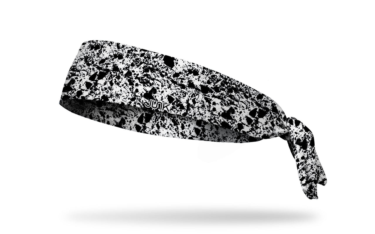 Concrete Contrast Flex Tie Headband