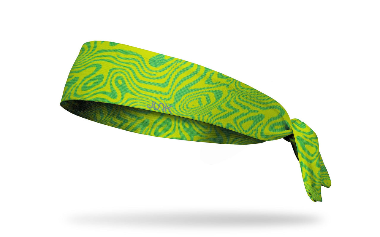 Hazy Halftone Flex Tie Headband