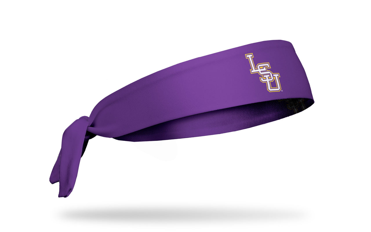 Louisiana State University: LSU Baseball Purple Tie Headband