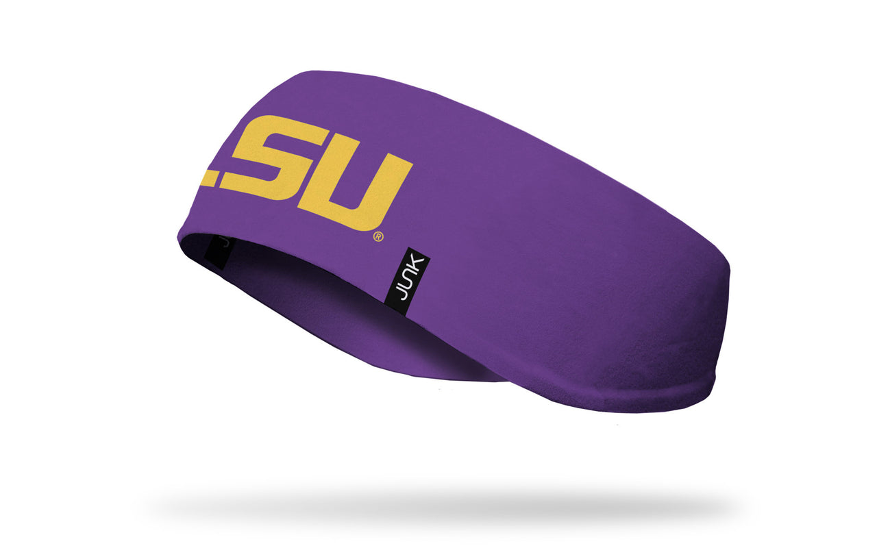 Louisiana State University: Logo Purple Ear Warmer