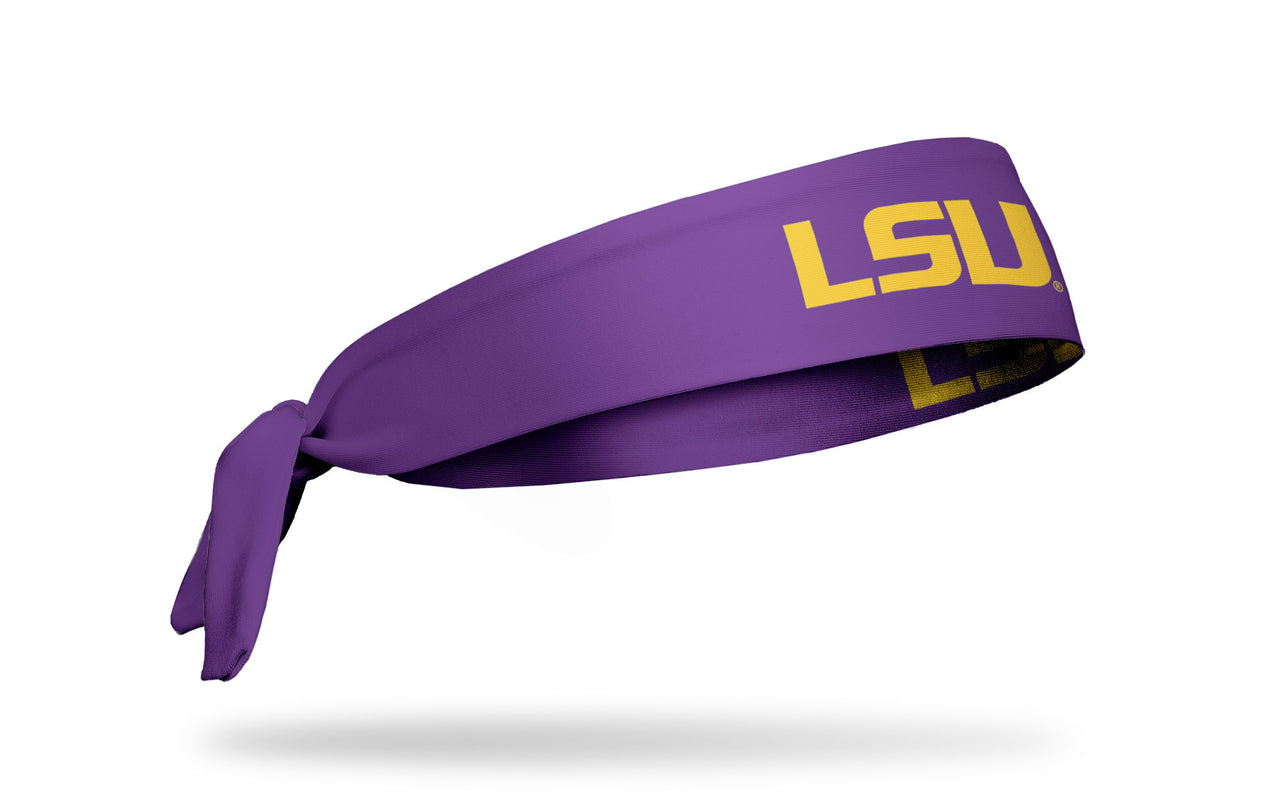 Louisiana State University: LSU Gold and Purple Flex Tie Headband