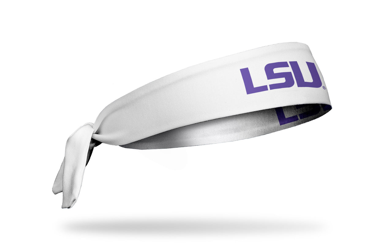 Louisiana State University: LSU Purple and White Tie Headband