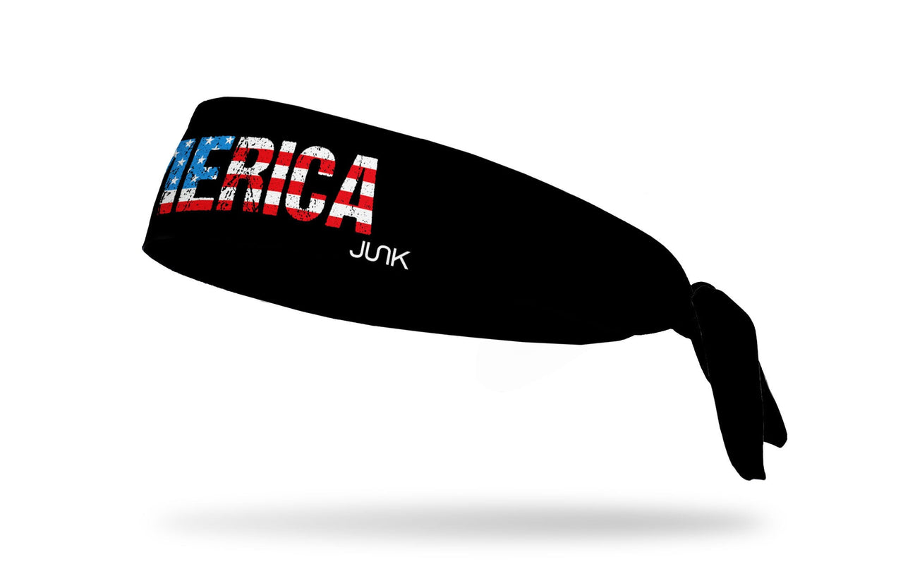 Merican JUNK Flex Tie Headband
