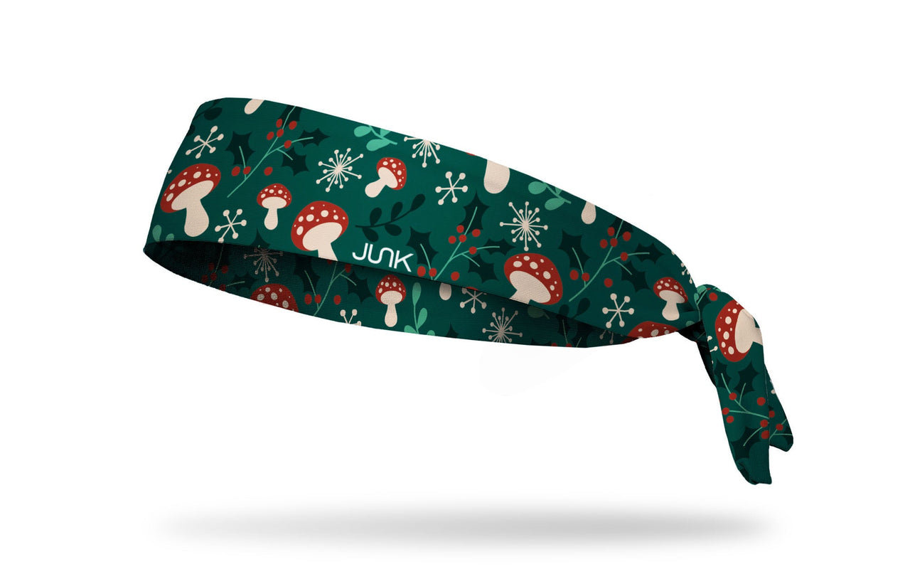 Merry Mushies Flex Tie Headband