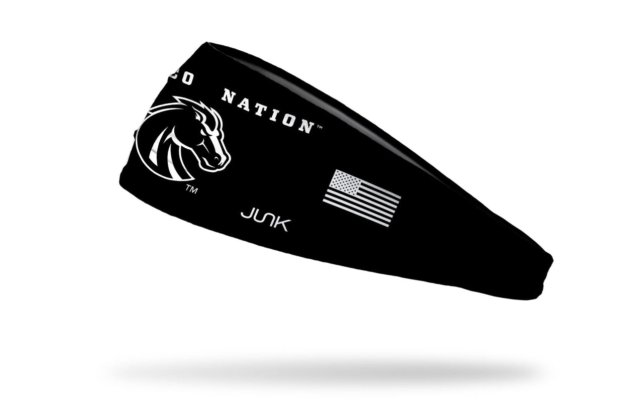 Boise State University: Black Out Big Bang Lite Headband