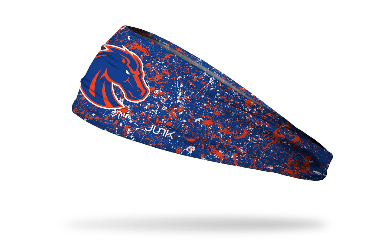 Boise State University: Splatter Big Bang Lite Headband