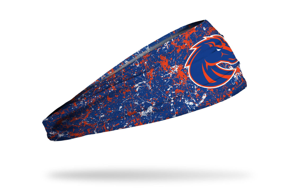 Boise State University: Splatter Big Bang Lite Headband