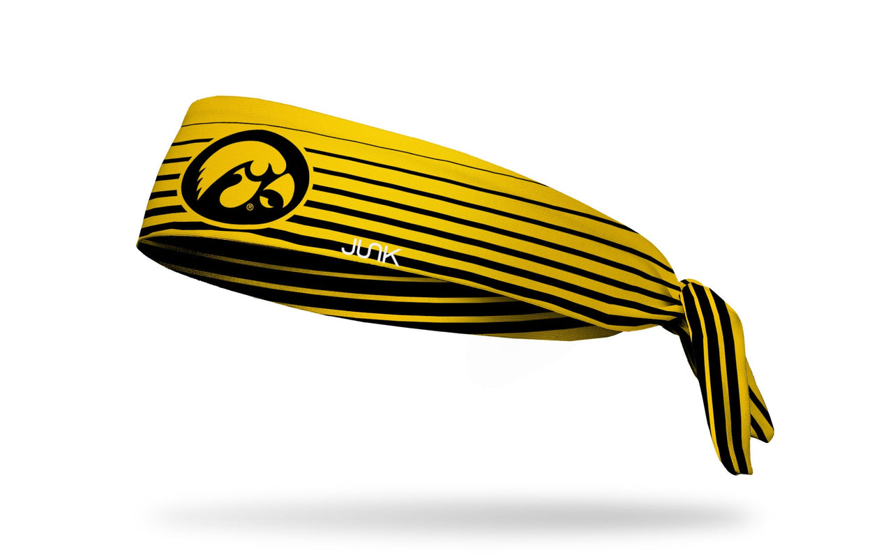 University of Iowa: Gradient Stripe Flex Tie Headband