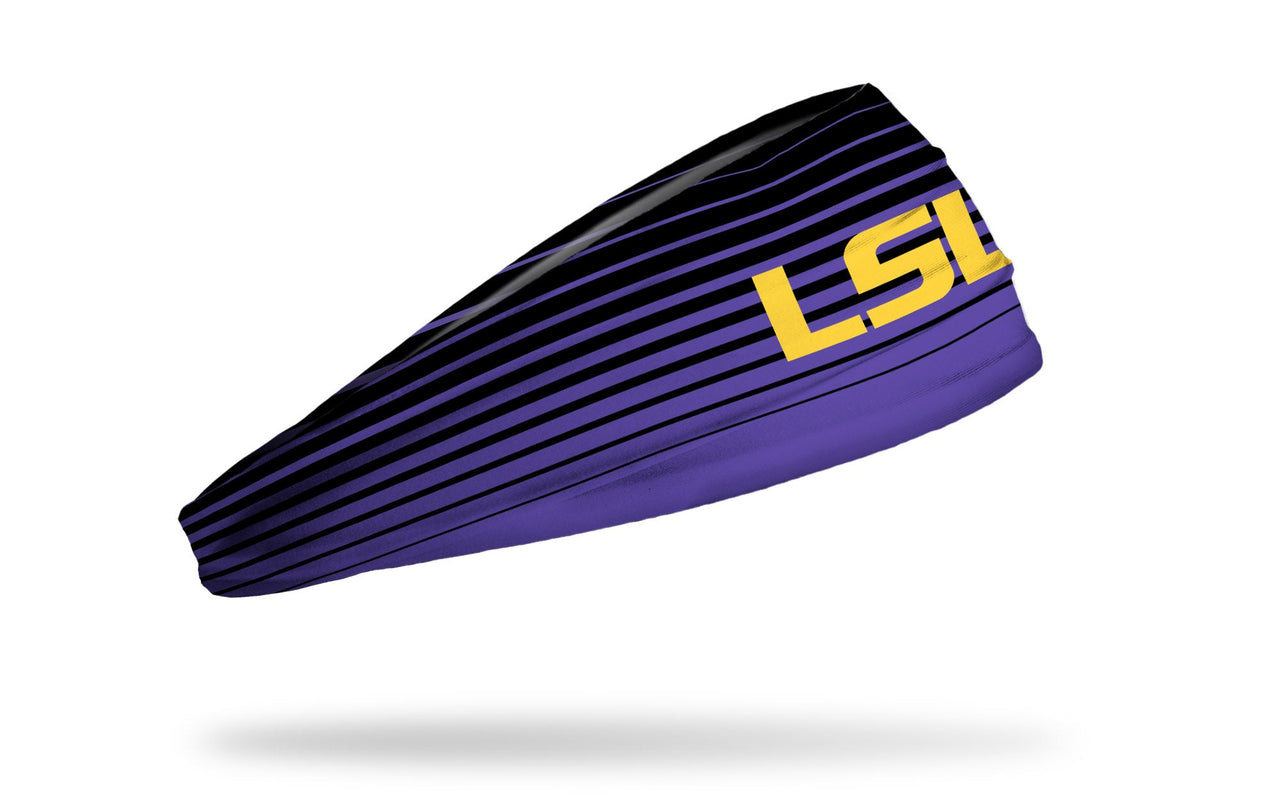 Louisiana State University: Gradient Stripe Headband