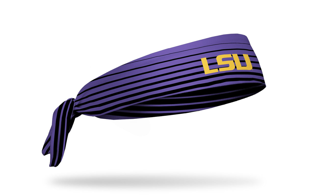 Louisiana State University: Gradient Stripe Tie Headband