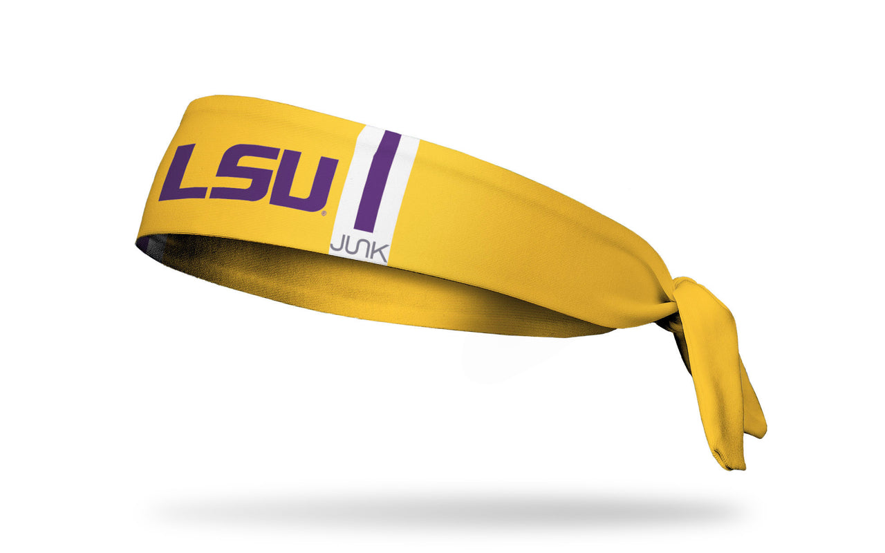 Louisiana State University: LSU Helmet Gold Flex Tie Headband