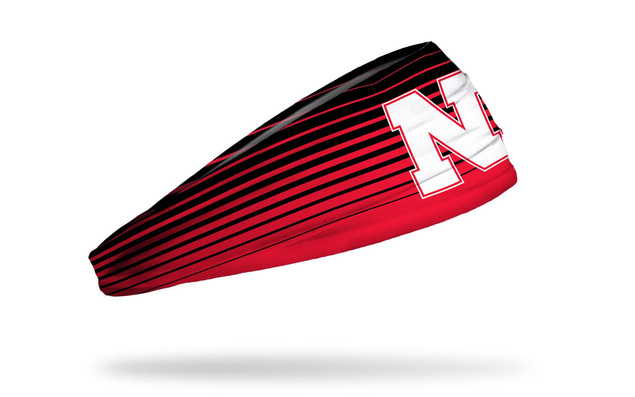 University of Nebraska: Gradient Stripe Headband