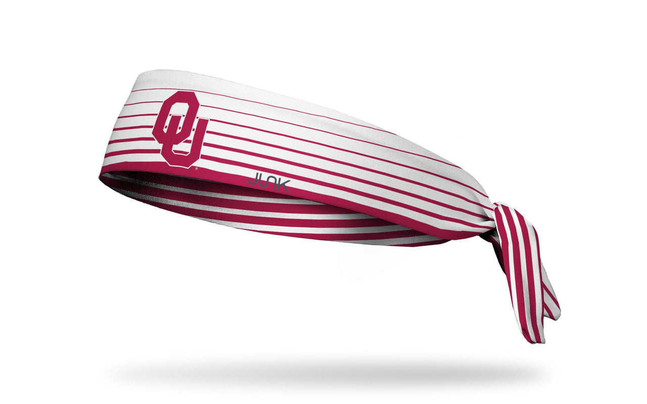 University of Oklahoma: Gradient Stripe Tie Headband