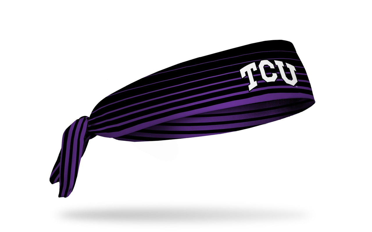 TCU: Gradient Stripe Flex Tie Headband