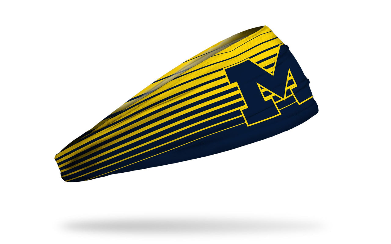 University of Michigan: Gradient Stripe Headband