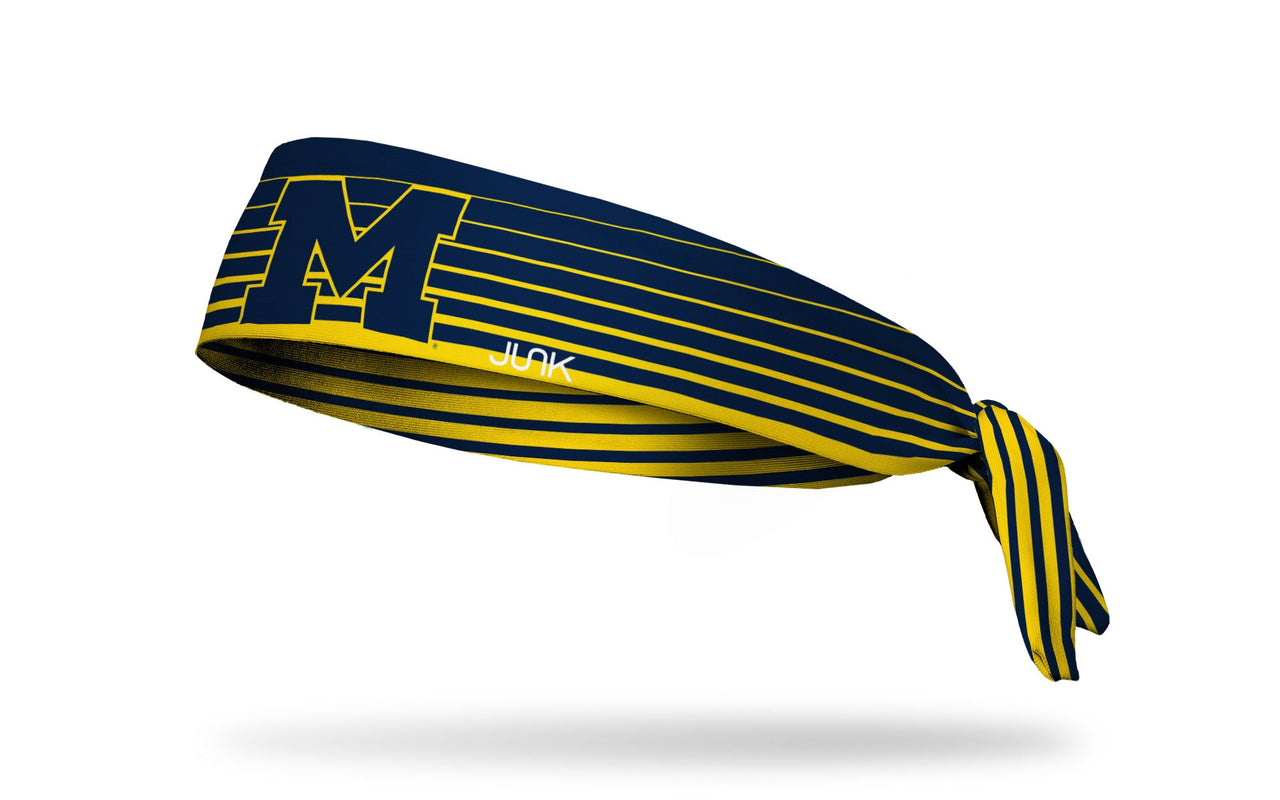 University of Michigan: Gradient Stripe Flex Tie Headband