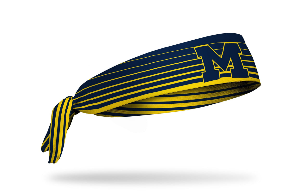 University of Michigan: Gradient Stripe Tie Headband