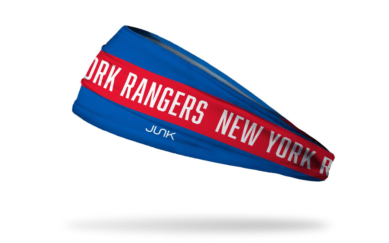 NHL New York Rangers: Game on Headband - View 1