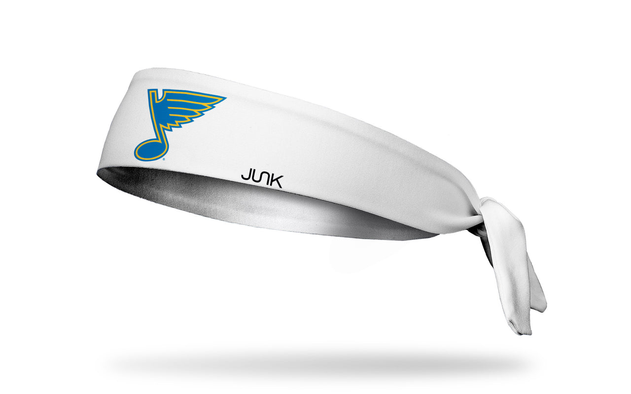 St. Louis Blues: Logo White Flex Tie Headband