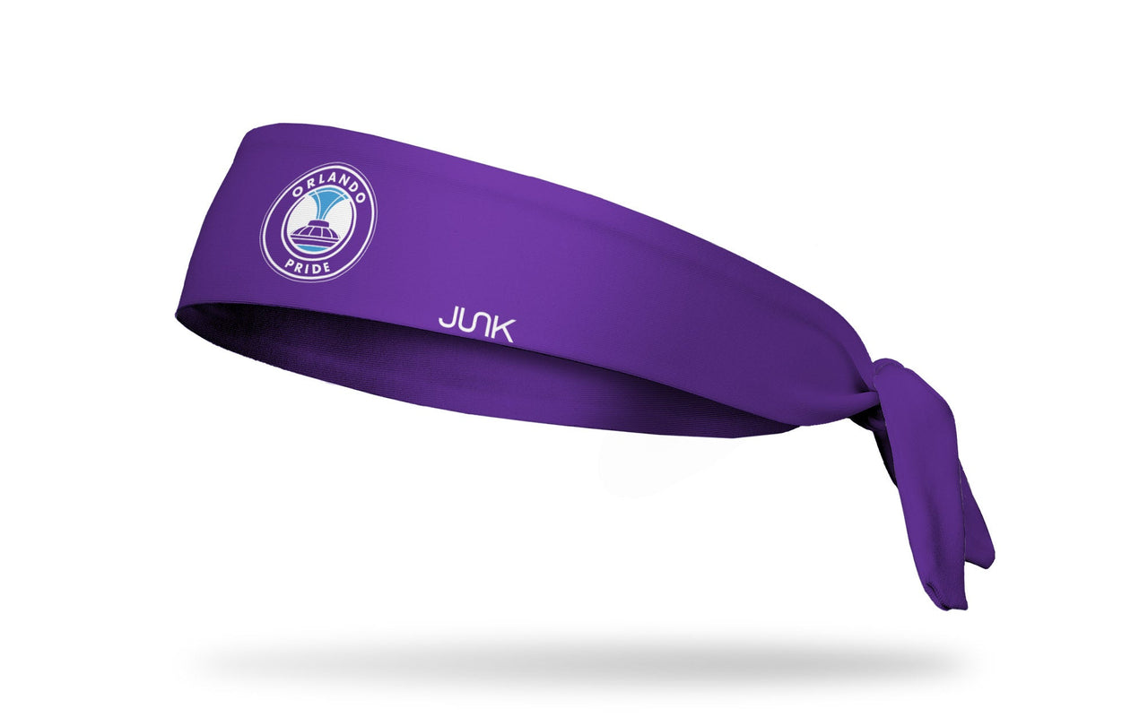 Orlando Pride: Logo Purple Flex Tie Headband