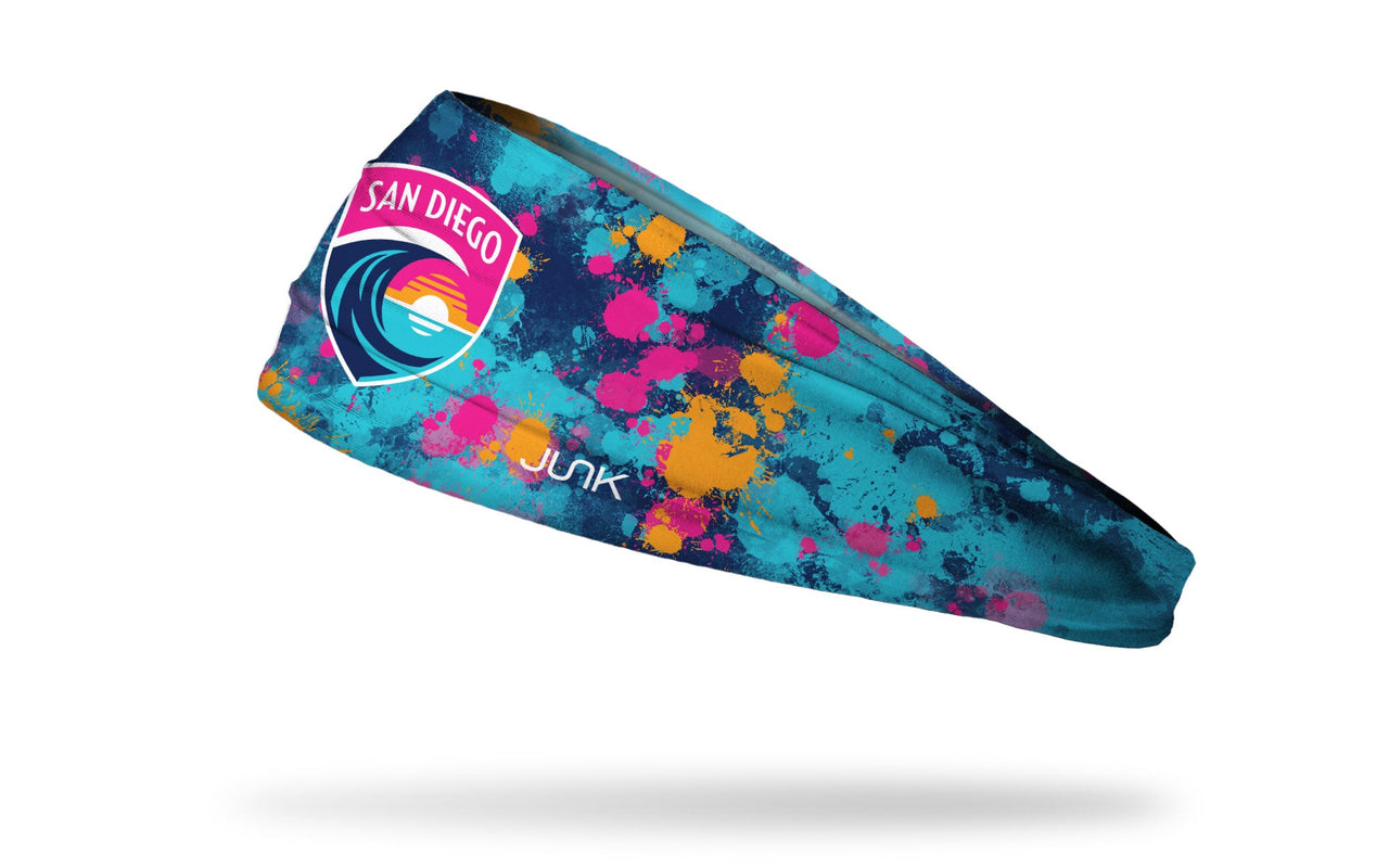 San Diego Wave FC: Splatter Big Bang Lite Headband