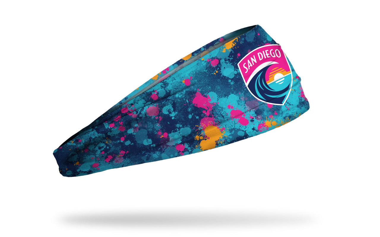 San Diego Wave FC: Splatter Big Bang Lite Headband