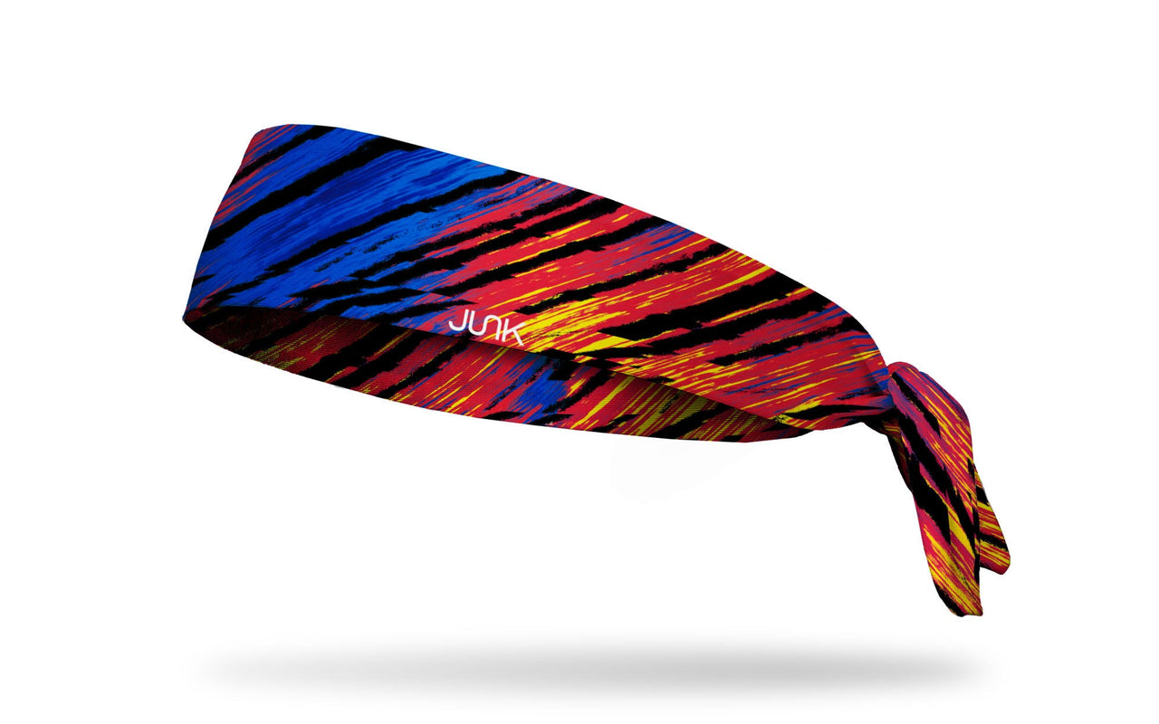 Saja Stripes Flex Tie Headband