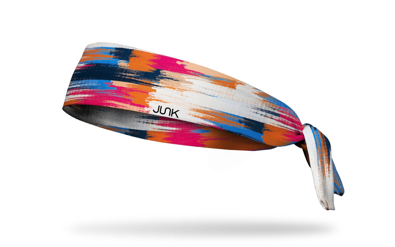 Sunset Strokes Flex Tie Headband