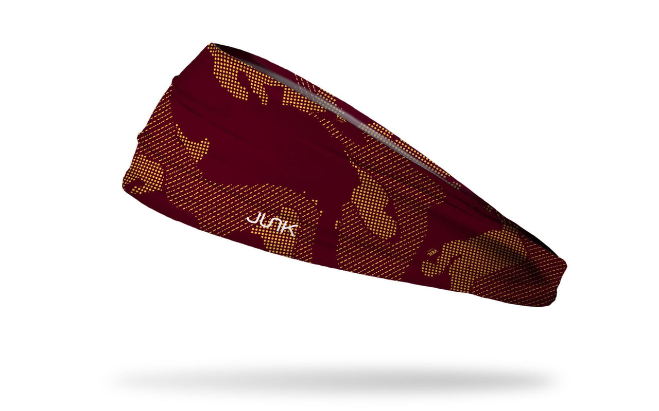 Veil: NanoWeave Crimson Gold Big Bang Lite Headband