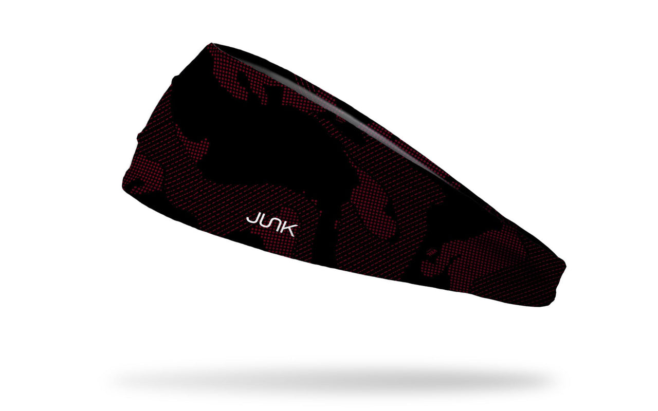 Veil: NanoWeave Red Black Big Bang Lite Headband