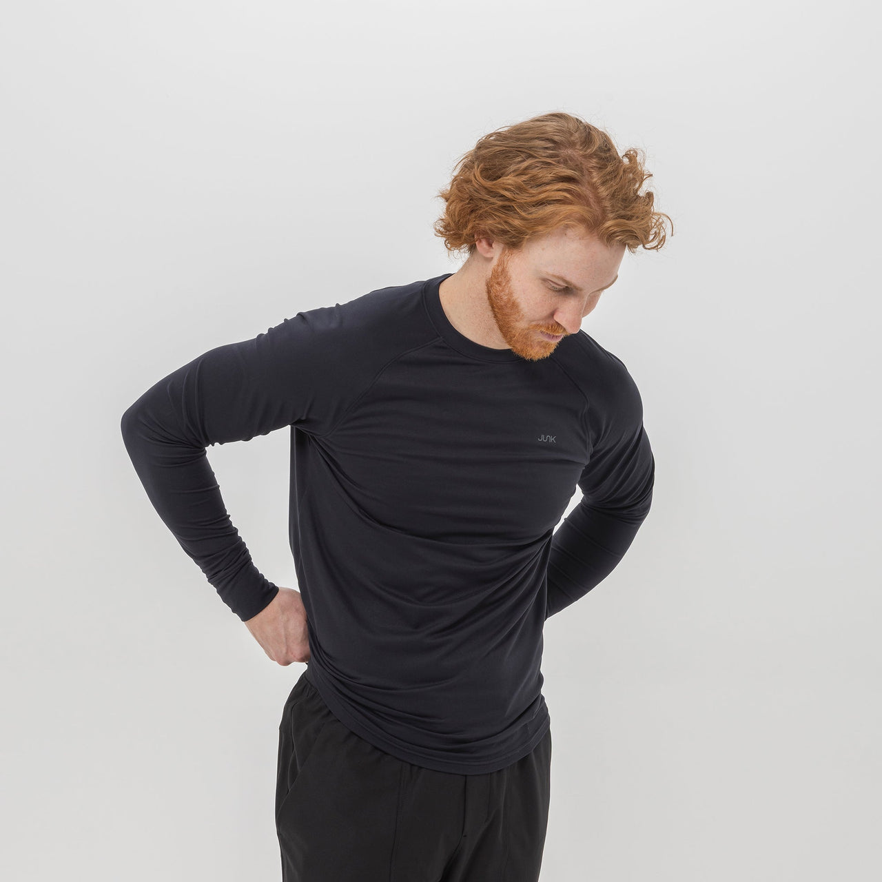 Breakthrough Long Sleeve: Onyx Black - View 2