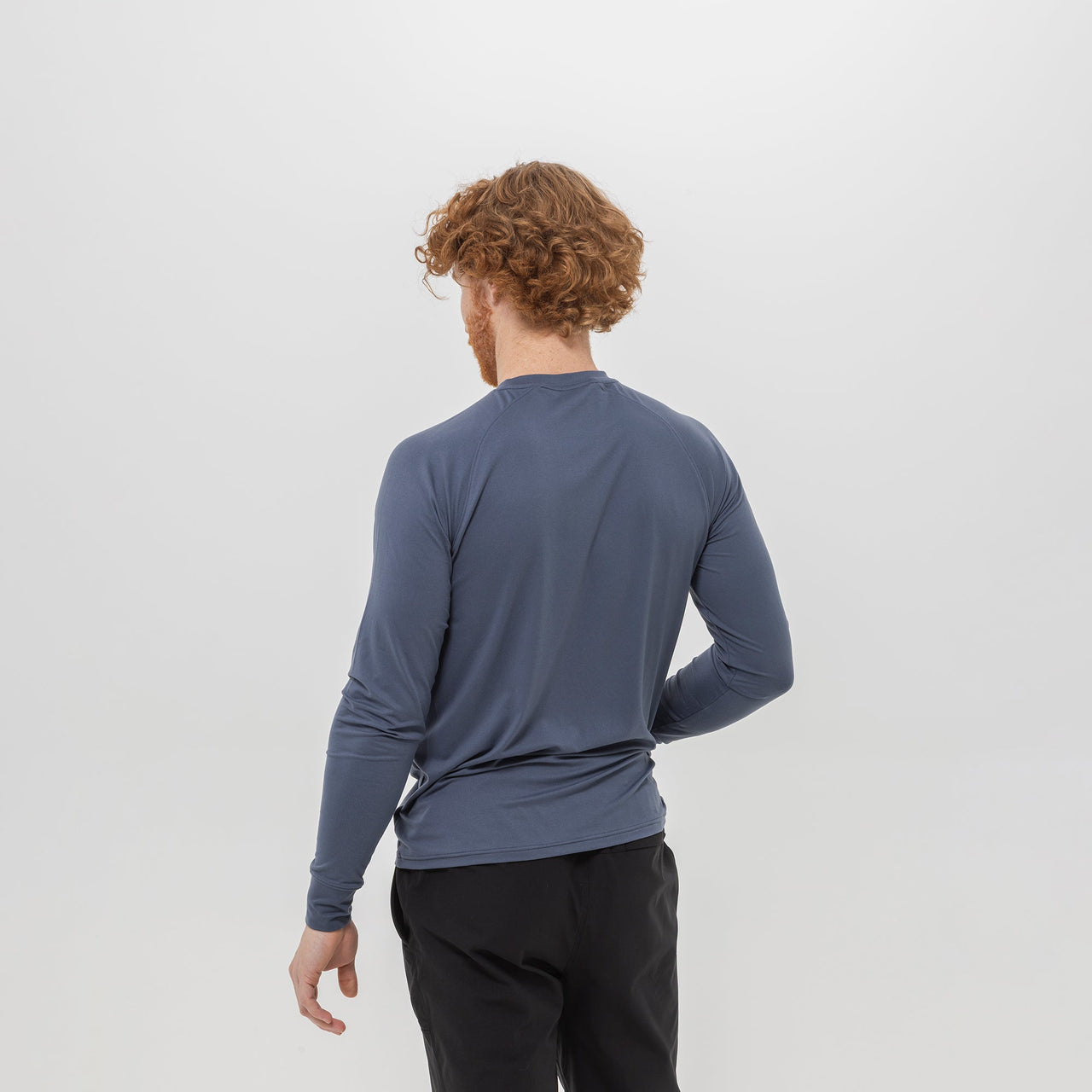 Breakthrough Long Sleeve: Slate Gray - View 2