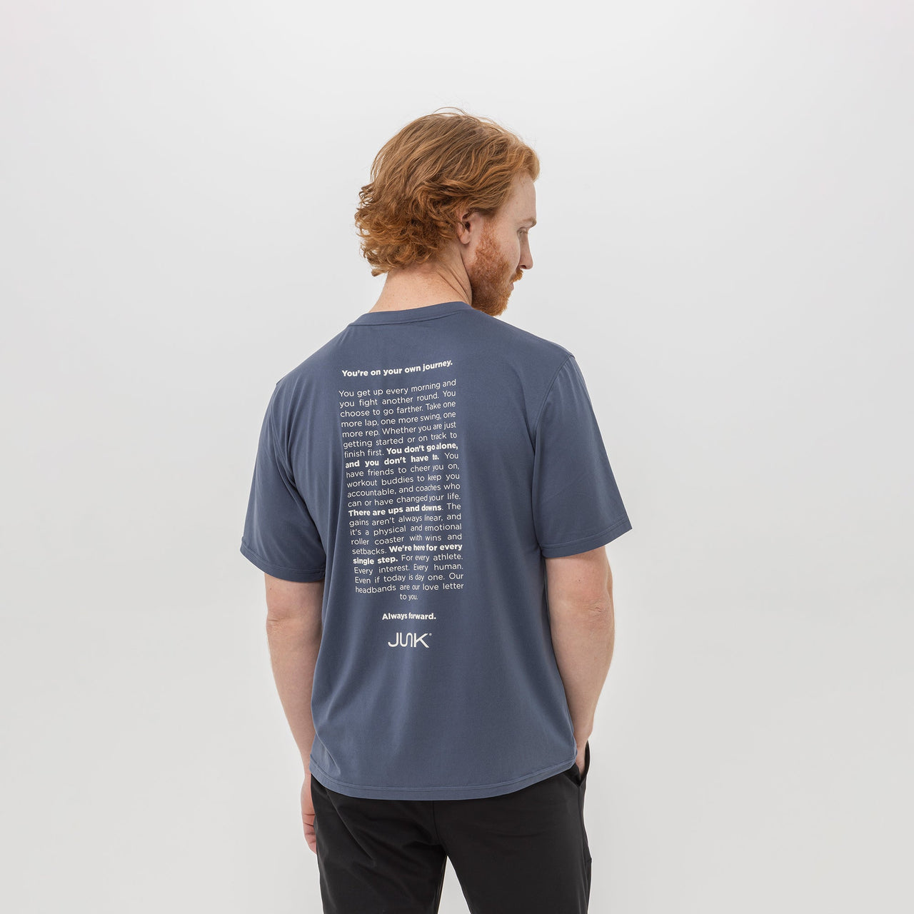 Breakthrough Short Sleeve: Slate Gray - View 2