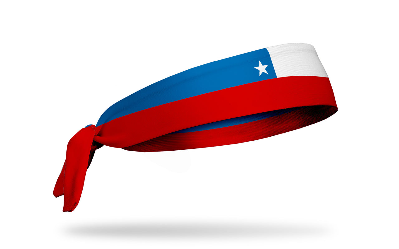 Chile Flag Tie Headband
