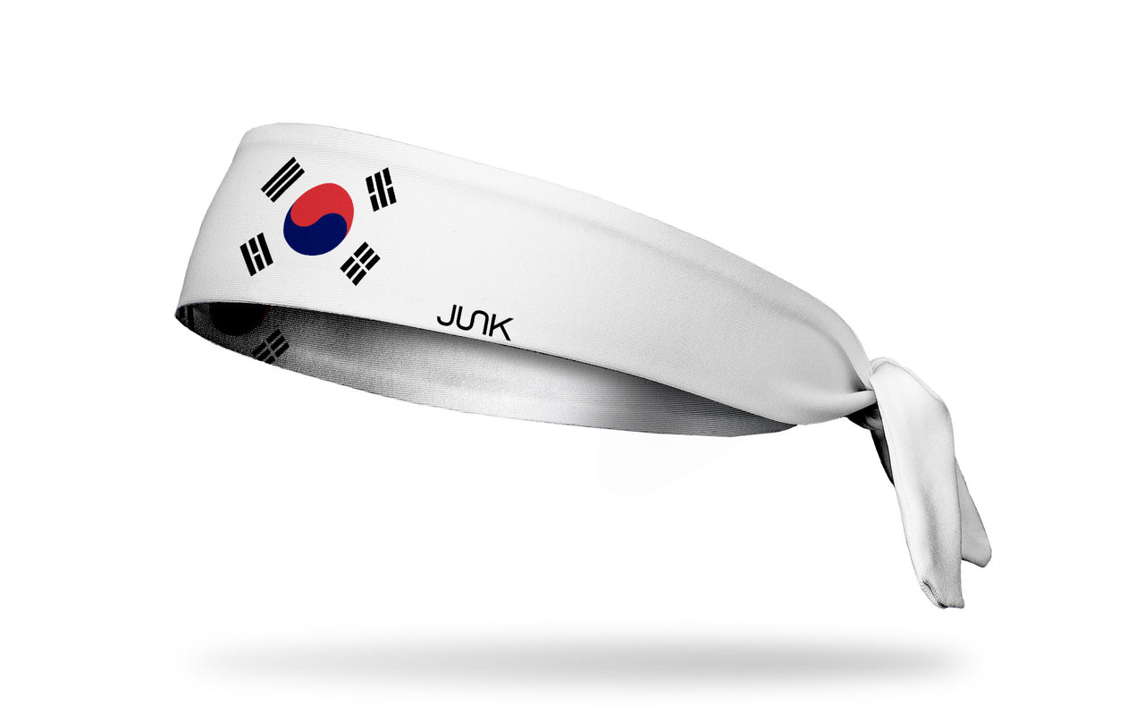 South Korea Flag Flex Tie Headband