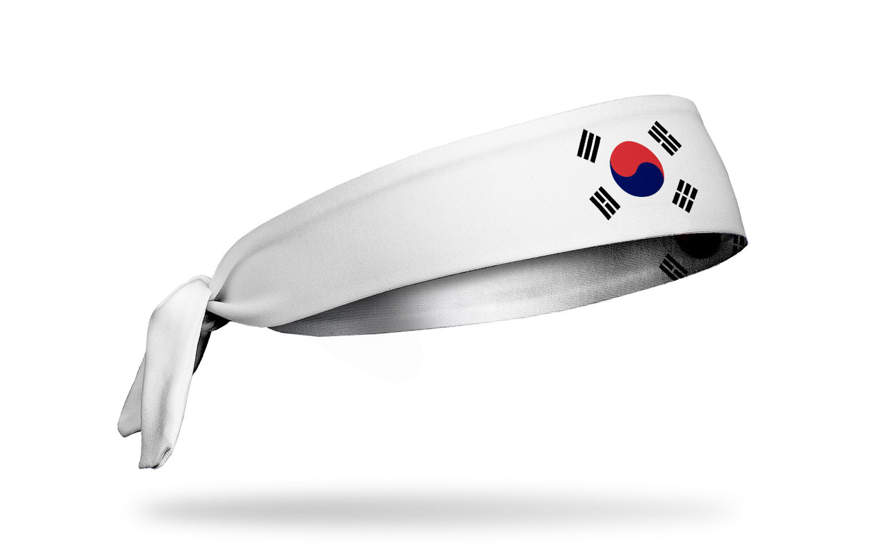 South Korea Flag Flex Tie Headband