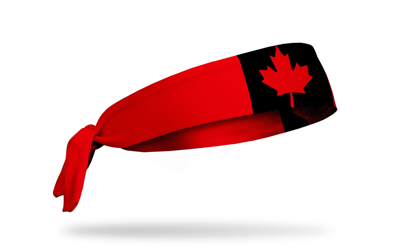Canadian Blackout Tie Headband