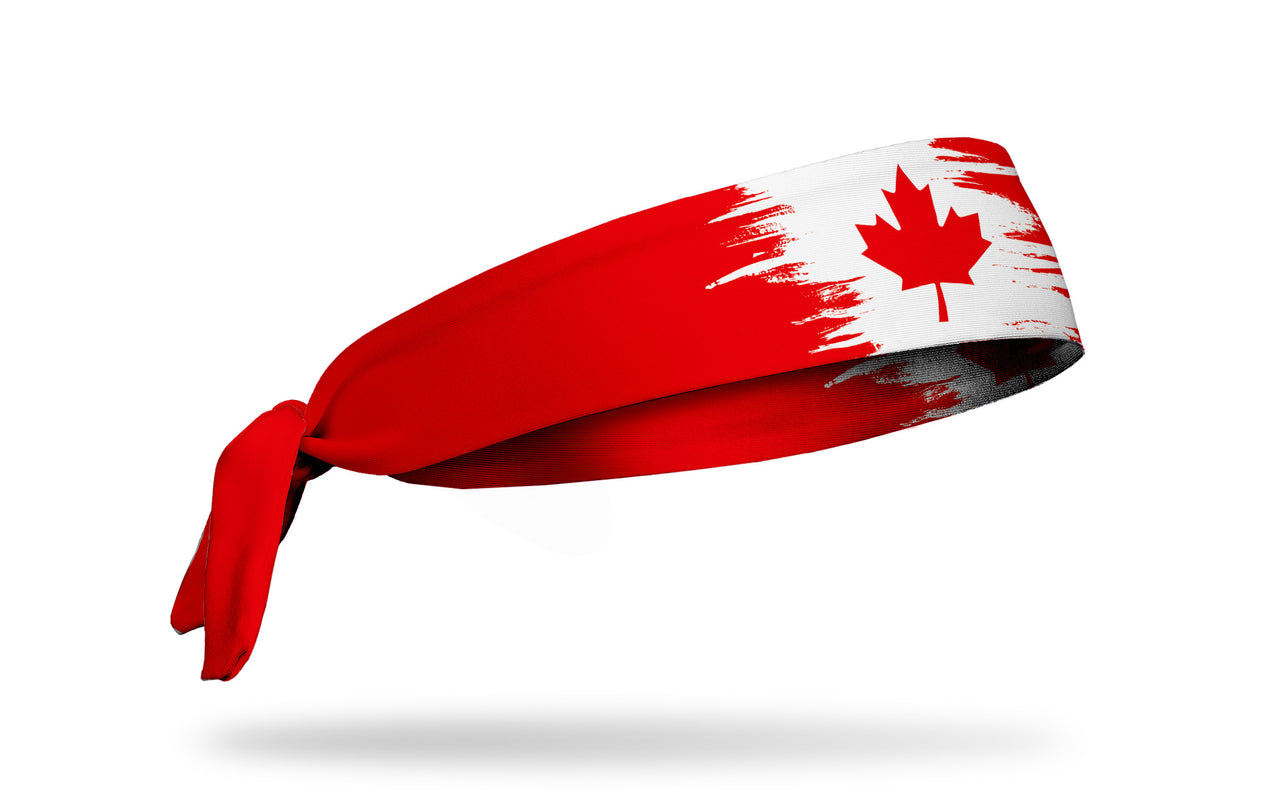 Canadian Streak Tie Headband