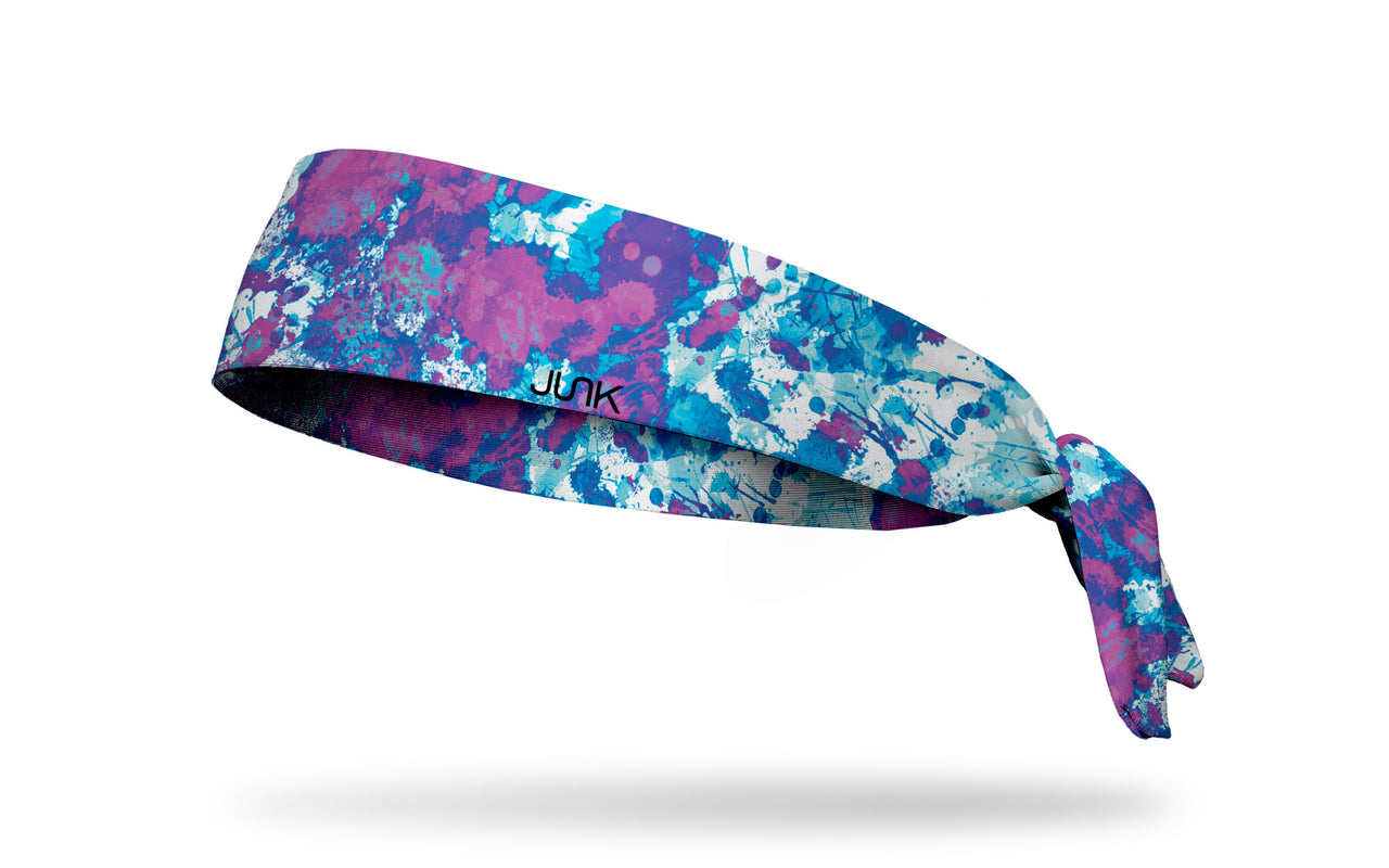 Pollock Tie Headband