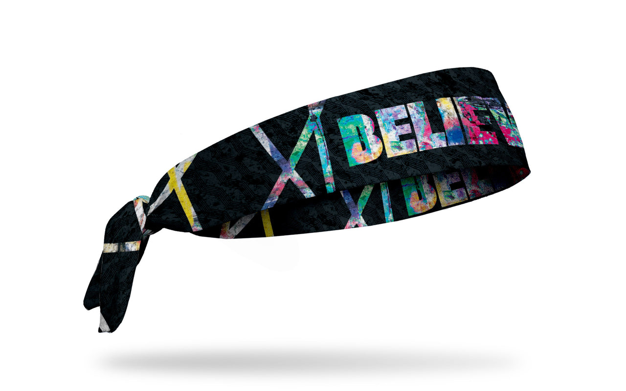 Believe Tie Headband