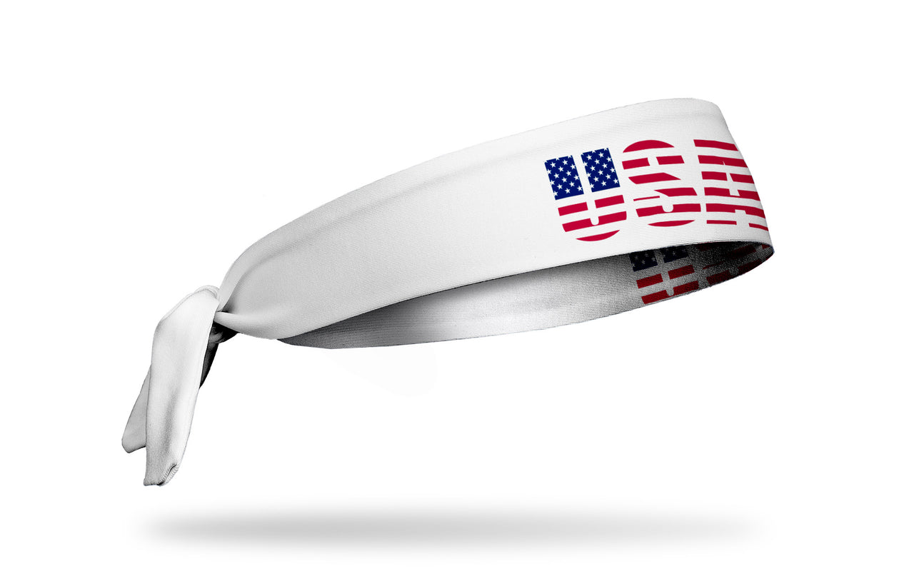 Land of the Free Tie Headband