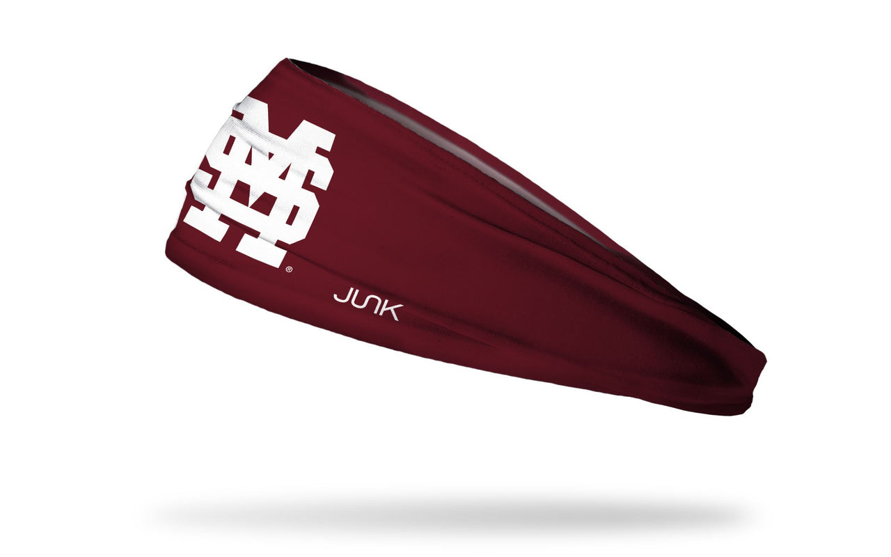 Mississippi State University: Baseball Maroon Big Bang Lite Headband