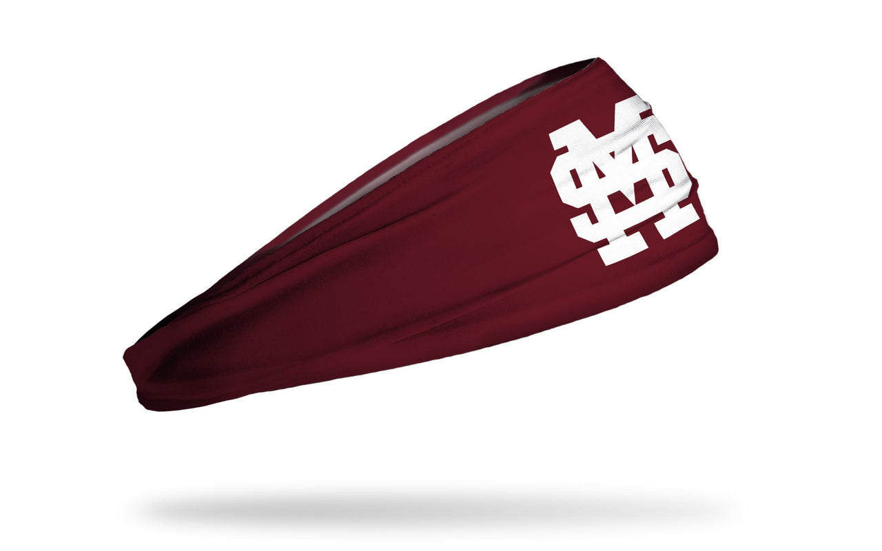 Mississippi State University: Baseball Maroon Big Bang Lite Headband