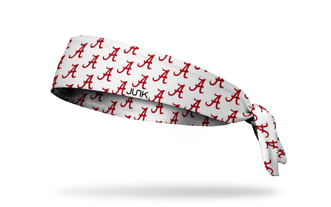 University of Alabama: Repeating Logo Flex Tie Headband