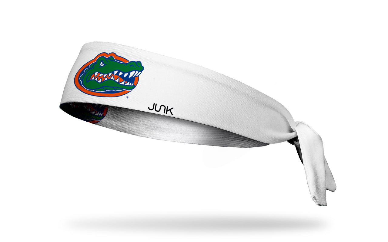 University of Florida: Logo White Flex Tie Headband