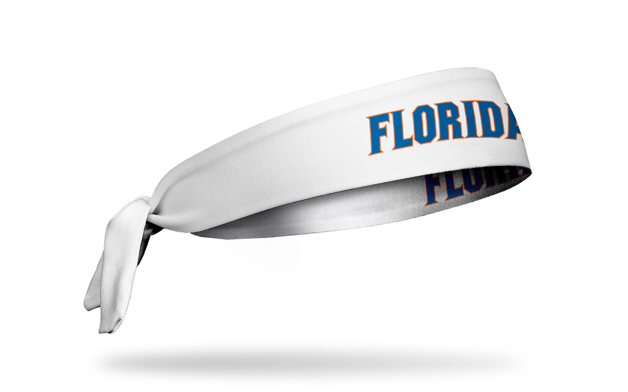 University of Florida: Wordmark White Tie Headband