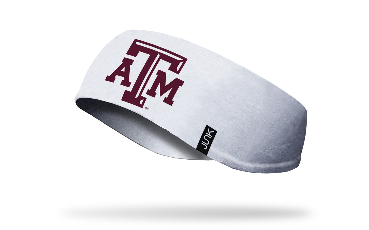 Texas A&M University: Logo White Ear Warmer