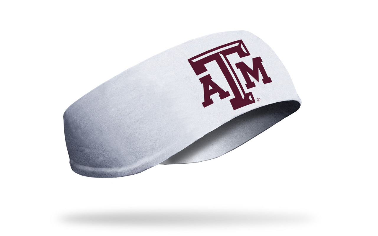 Texas A&M University: Logo White Ear Warmer